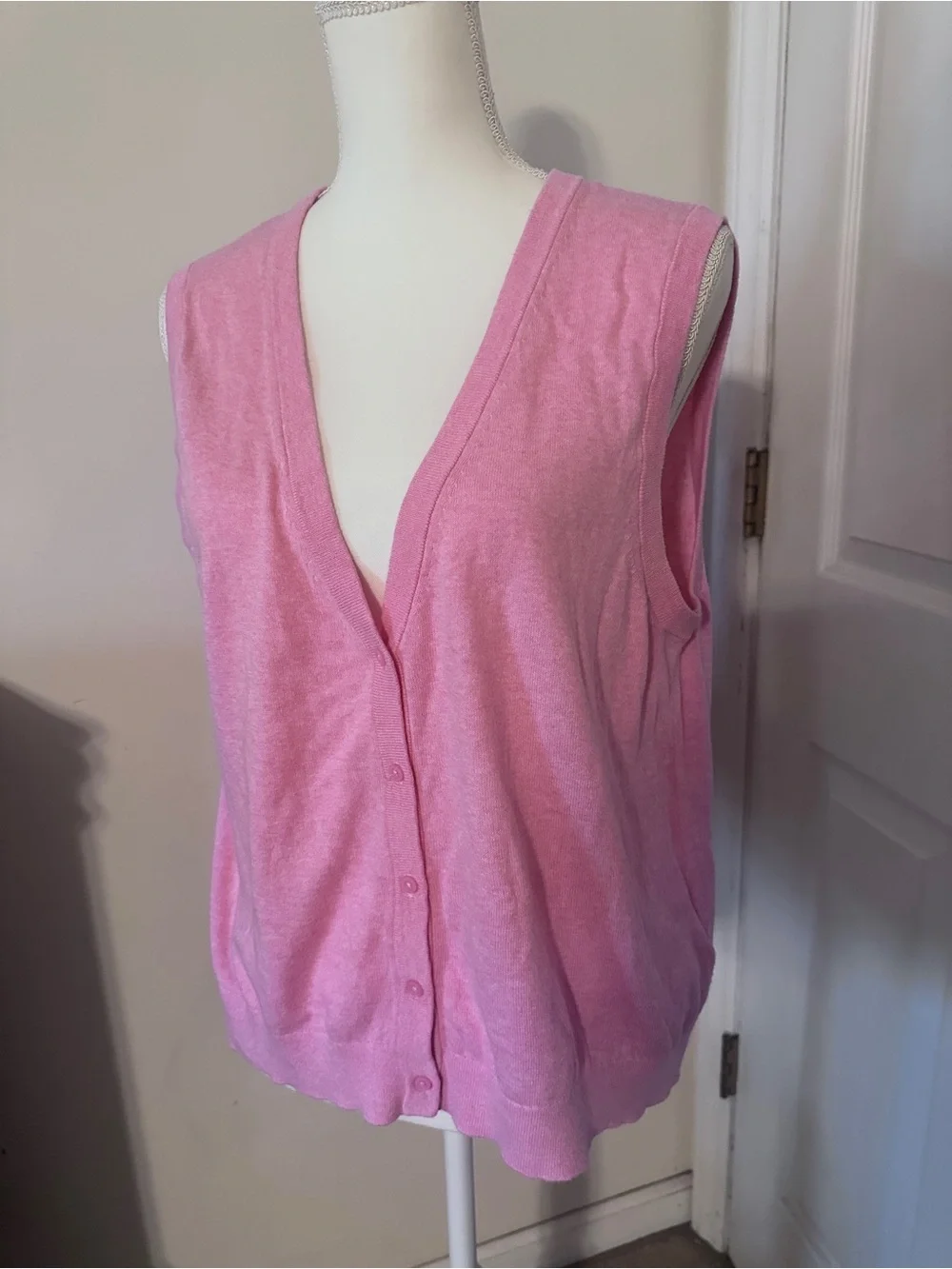 J.Crew vest featuring a relaxed fit, sleeveless design.
